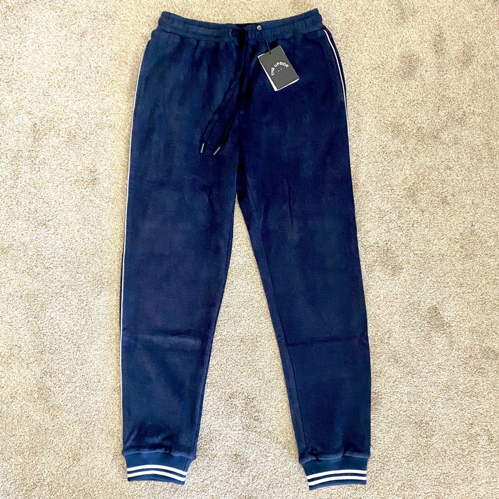 Navy blue sweatpants NWT, size S